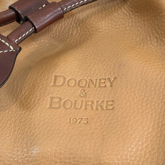 Dooney & Bourke Leather Drawstring Bucket Bag - Picture 4 of 10